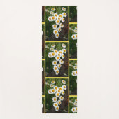 小デイジーライクフラワーマット ヨガマット (正面)