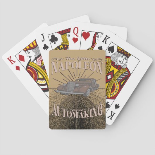 小ナポレオン トランプ (裏面)