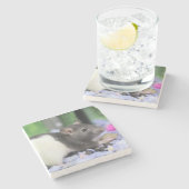 小ネズミ ストーンコースター (横)