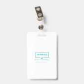 小ネタ ステージ裏パス IDバッジ バッジ (裏面 （クリップ付）)