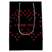 小ハート ミディアムペーパーバッグ (裏面)