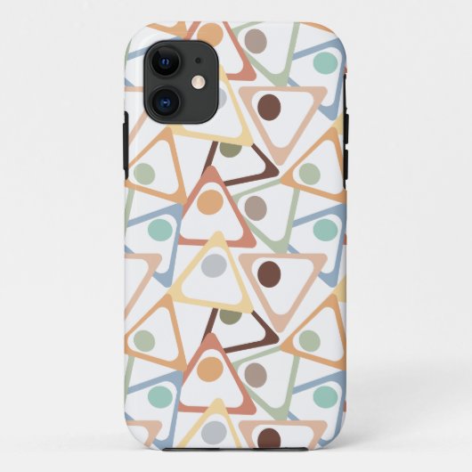 小パステル三角形 Case-Mate iPhoneケース (裏面)