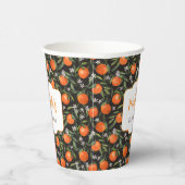 小パーソナライズされたかわいこちゃん赤ちゃんシャワー 紙コップ (右)