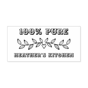 小パーソナライズされたさなビジネスウッドアートスタンプ ラバースタンプ