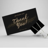 小パーソナライズされた事業サンキューカード 名刺