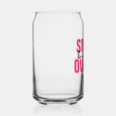 小パーソナライズされた企業所有者名 ガラス缶 (右)