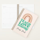 小パーソナライズされた先生プランナー プランナー手帳 (ディスプレー)