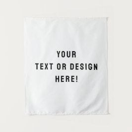 小パーソナライズされた白タペストリーデザイン タペストリー