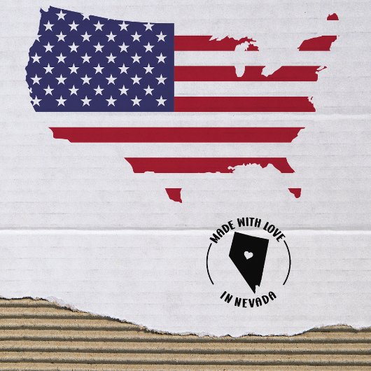 小ビジネスのネバダで愛で作られた ラバースタンプ