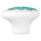 小ビーチシェルホタテ引き出しノブ セラミックノブ (側面)