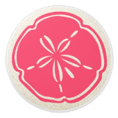 小ビーチシーシェルドロワノブ セラミックノブ (正面)