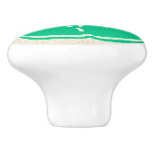 小ビーチシーシェルドロワノブ セラミックノブ (側面)