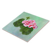 小ピンクゼラニウム タイル (側面)