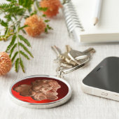 小フィレンツェ天使 キーホルダー (側面)