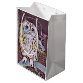 小フクロウ ミディアムペーパーバッグ (裏面アングル)