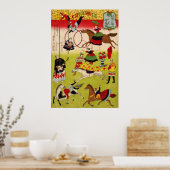 小フランスの金社敷地内の大サーカス ポスター (キッチン)