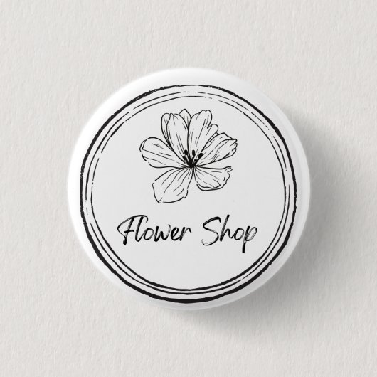 小ボタンデザイン 缶バッジ (正面)