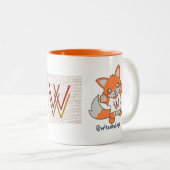 小マグカップ ツートーンマグカップ (正面右)