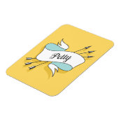 小マグネット マグネット (左側)