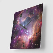 小マゼラン雲 スクエア壁時計 (傾斜)