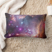 小マゼラン雲 ランバークッション (ブランケット)