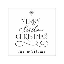 小メリーさなクリスマスの自墨印 セルフインキングスタンプ