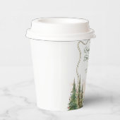 小メリーさなクリスマス冬の赤ちゃんシャワー 紙コップ (右)