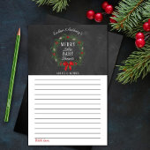 小メリーさなクリスマス赤ちゃんシャワーアドバイス&ウィッシュ