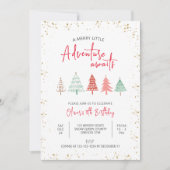 小メリーさな冒険が待ち構えている、ボーイ8誕生日。 招待状 (正面)