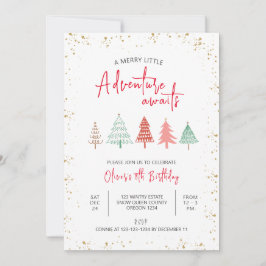 小メリーさな冒険が待ち構えている、ボーイ8誕生日。 招待状