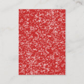 小メリーさな赤ちゃんシャワーモダンクリスマスブック エンクロージャーカード (裏面)