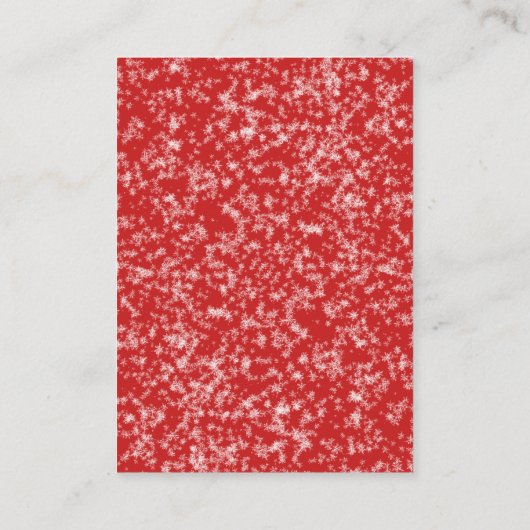 小メリーさな赤ちゃんシャワーモダンクリスマスブック エンクロージャーカード (裏面)