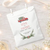 小メリーさな赤トラック愛は甘い好意バッグ フェイバーバッグ (クリップ留めされた状態)