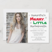 小メリーバチェロレッテ 招待状 (正面)