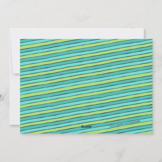 小モダンメリークリスマスかわいいライム写真 シーズンカード (裏面)