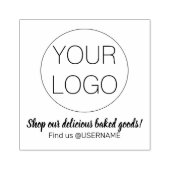 小モダン事業の宣伝マーケティング ラバースタンプ (インプリント)