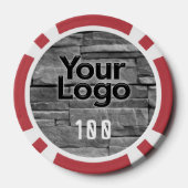 小モダン小企業の事業 ポーカーチップ (裏面)