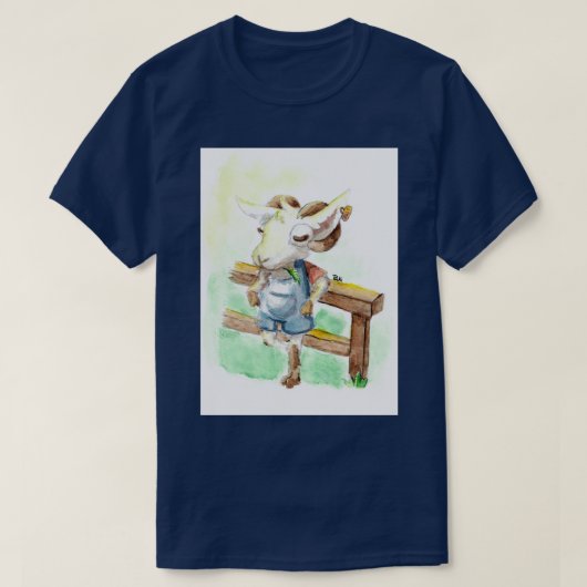 小ヤギ(3) Tシャツ (デザイン正面)
