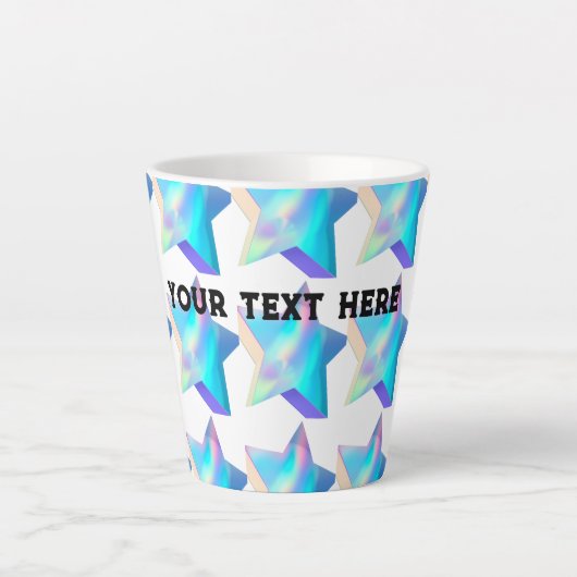 小ラテマグカップ12オズ飲み物用品ラテマグカップ カフェラテマグ (正面)