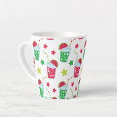 小ラテマグカップ カフェラテマグ (左アングル)