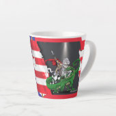 小ラテマグカップ カフェラテマグ (右アングル)