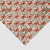 小ヴィンテージ蝶 薄葉紙 (詳細)