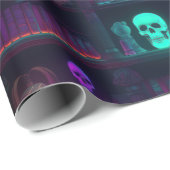 小不気味写実的なダークアカデミア ラッピングペーパー (ロールコーナー)