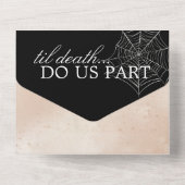 小不気味夫婦結婚 オールインワン招待状 (裏面)