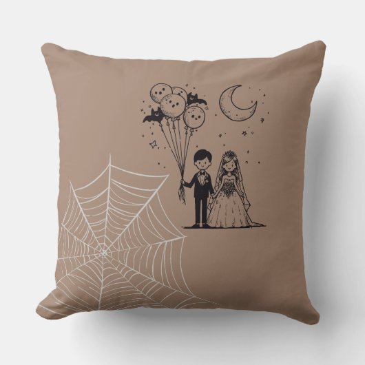 小不気味夫婦 クッション (正面)