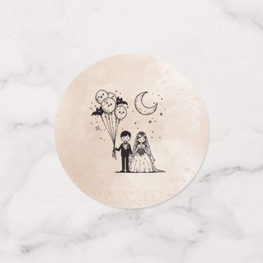 小不気味夫婦 コンフェッティ (スモール正面)