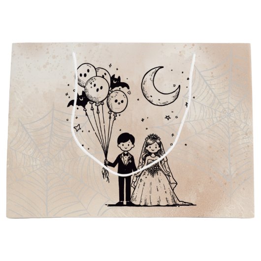 小不気味夫婦 ラージペーパーバッグ (正面)