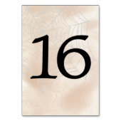 小不気味組テーブル番号16 テーブルナンバー (裏面)