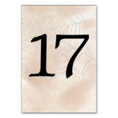 小不気味組テーブル番号17 テーブルナンバー (裏面)