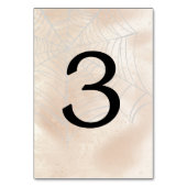 小不気味組テーブル番号3 テーブルナンバー (裏面)